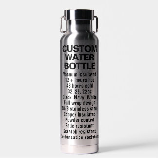 Custom Stainless Steel & Copper Vacuum Bottle