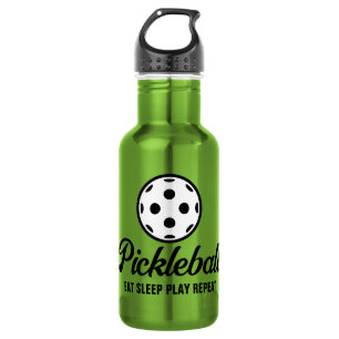 Custom stainless steel water bottle for pickleball