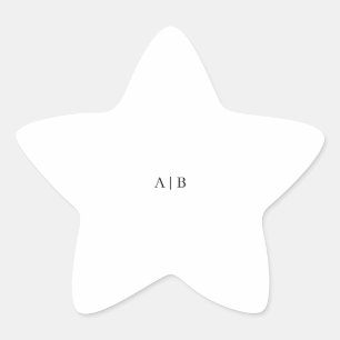 Custom Star Sticker