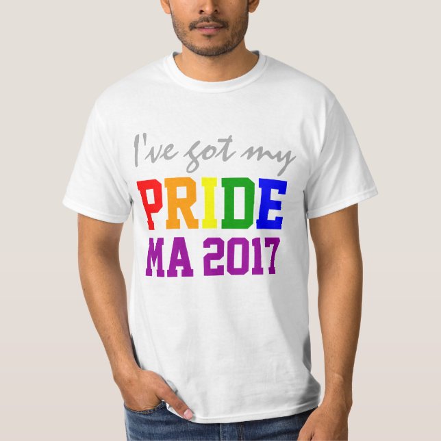 Custom State and Year I've Got my Pride Gay Pride T-Shirt (Front)