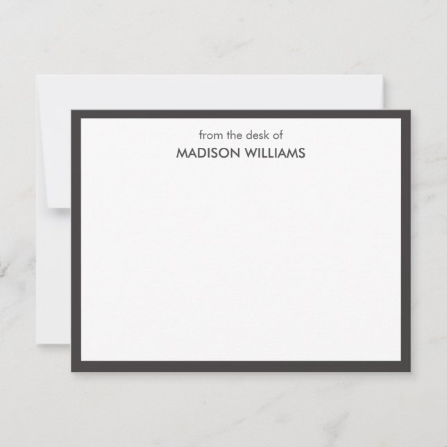 Custom Stationery – Personalised Note Cards (Front)