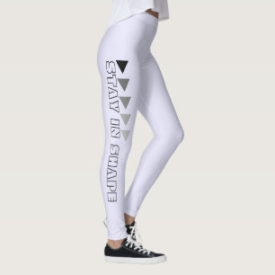 Custom Stay In Shape Fitness in Lavender Leggings