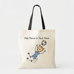 Custom Stick Girl Soccer Player  Bag