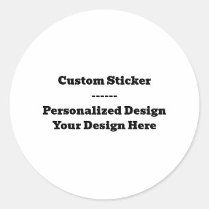 Custom Sticker – Personalized Design