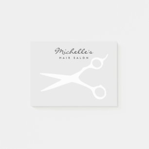 Custom sticky notes for hair salon or barber shop