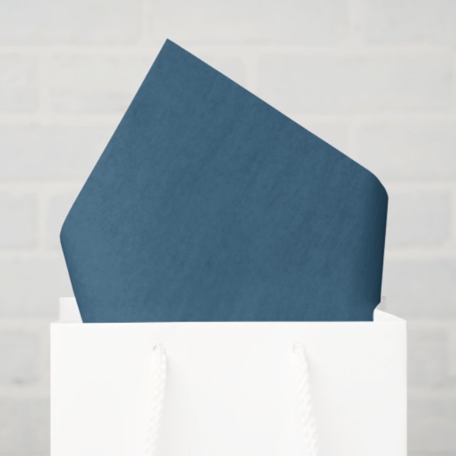 Custom Stone Blue Tissue Paper (Gift Bag)