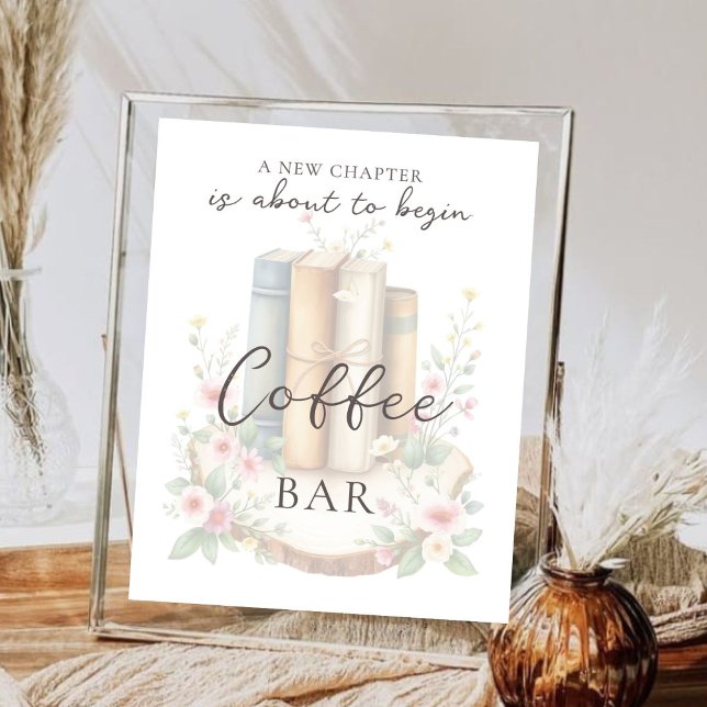 Custom Storybook Wildflower Coffee Bar Poster (Creator Uploaded)