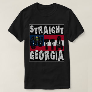 CUSTOM Straight Outta Georgia Meme Tee