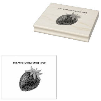 Custom Strawberry Stamp