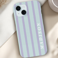 Custom Stripes Lavender Mint
