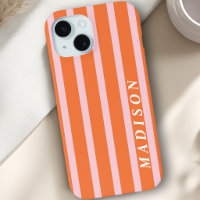 Custom Stripes Orange Pink