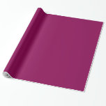 Custom Stylish Solid Colour Wine Glossy Gift Wrapping Paper<br><div class="desc">Custom Create Your Own Elegant Modern Wine Solid Colour Blank Template Crafts & Party Supplies Gift Wrapping Supplies / 30 inches x 15 feet Gift Wrapping Paper. Buy / Order Matte & Glossy Wrapping Papers Online Shop.</div>