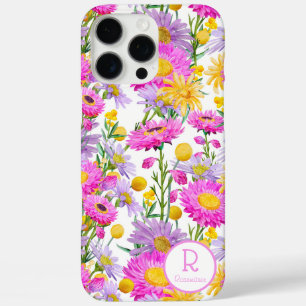Custom Summer Cottage Garden White iPhone 16 Pro Max Case