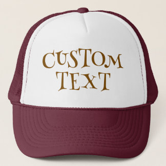 Custom Summer Vacation Family Crew Beach Trucker Hat
