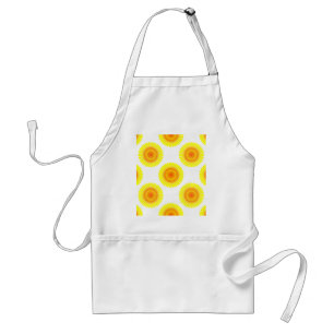 Custom Sunflower Pattern Standard Apron