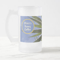 Custom Sunny Coffee Tropical Yucca