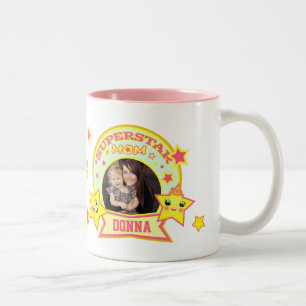 Custom Super Star Mum Mother's Day Mug