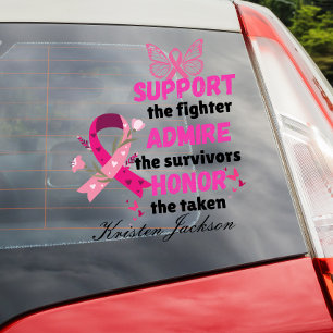 Custom support the fighter breast cancer awareness