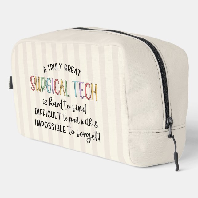 Custom Surgical Tech Surgical Technologist OR Tech Dopp Kit (Right Corner)