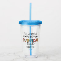Custom Surgical Technologist Funny Surgery OR Tech