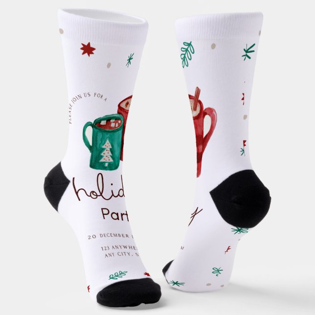 Custom Sustainable Premium Crew Sock (Angled)