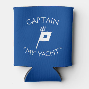 Custom SV Sailing Vessel Logo "Your Name Here" T-S Can Cooler