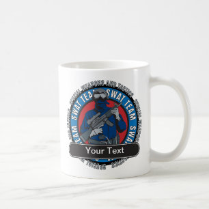 Custom SWAT Team Coffee Mug