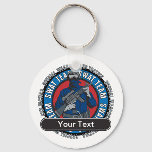 Custom SWAT Team Key Ring