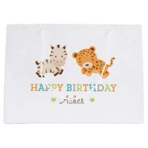 Custom Sweet Safari Gift Bag