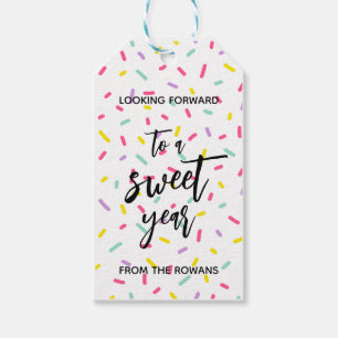 Custom Sweet Year Gift   Sprinkles Back to School Gift Tags