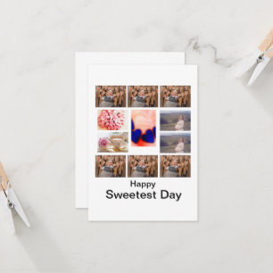 Custom Sweetest Day 11 Photo Collage  Invitation