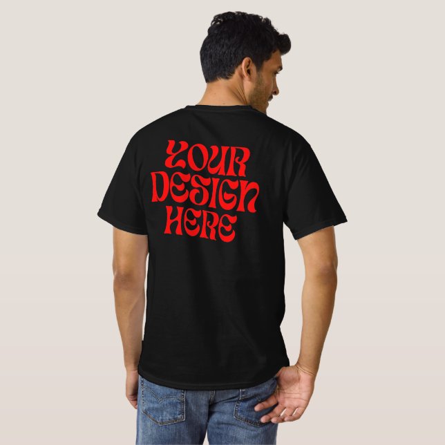 Custom T-shirts Near Me, Your Design Here (Back Full)