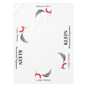 Custom Table Cloth With Your Logo and Text