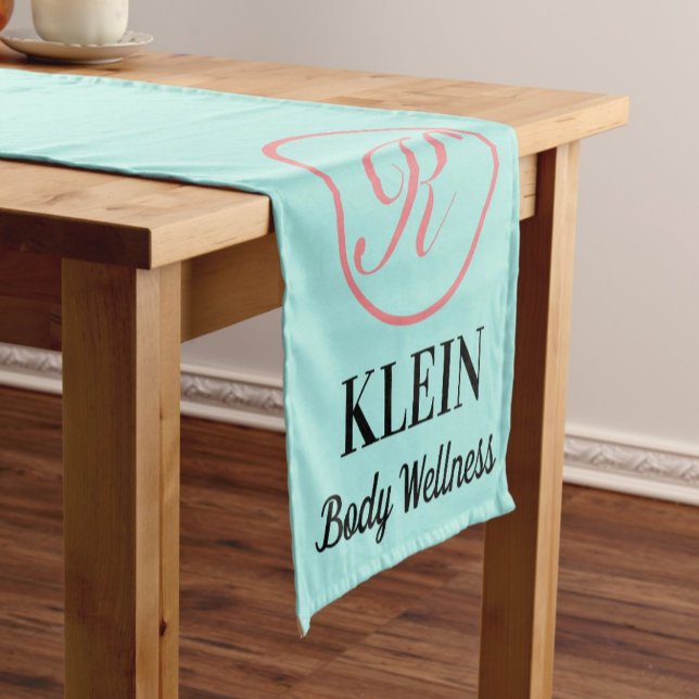 Custom Table Runner With Your Logo and Text (Creator Uploaded)