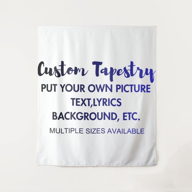 Custom Tapestry Customizable (Front)