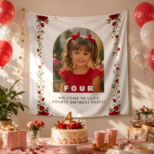Custom Tapestry Girl Age 4