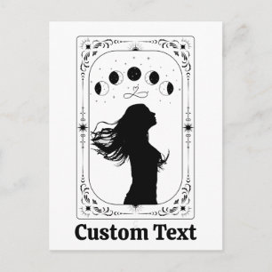 Custom Tarot Celestial Astrology Fortune Magical Postcard