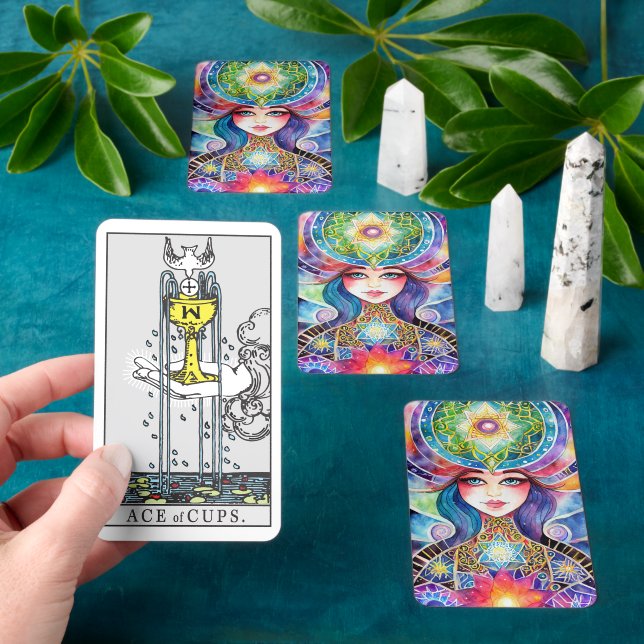 Custom TAROT Deck ADD Your Own Photo Graphic DIY Playing Cards (Insitu)