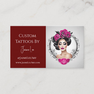 Custom Tattoo Business Card