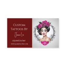 Custom Tattoo Business Card