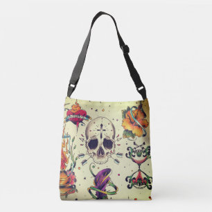 custom tattoo flash board crossbody bag