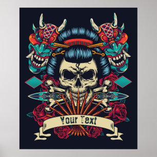 Custom Tattoo Themed Poster
