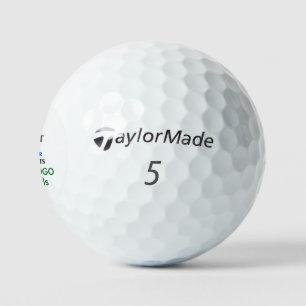 Custom Taylor Made TP5 Golf Balls - Personalised