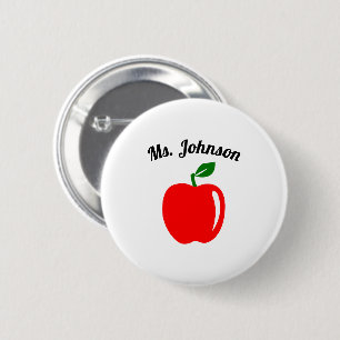 Custom Teacher 6 Cm Round Badge