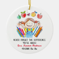 Custom Teacher Appreciation Gift