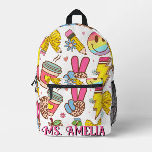 Custom Teacher Bag, Custom Back to School Bag