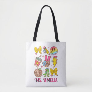 Custom Teacher Bag, Custom Back to School Bag