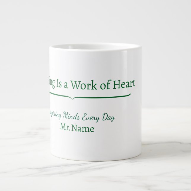 Custom Teacher Gift Mug  (Front)
