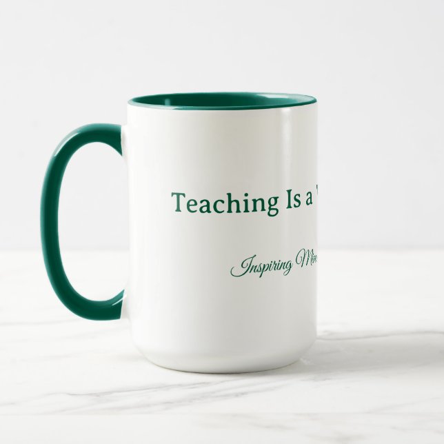 Custom Teacher Gift Mug  (Left)