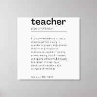 Custom Teacher Gift - Teacher Definition Present